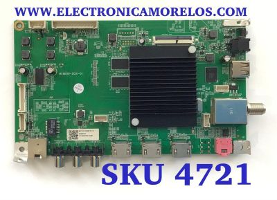 MAIN PARA SMART TV WESTINGHOUSE 4K RESOLUCION (3840 x 2160) UHD CON HDR / NUMERO DE PARTE  MS16010-ZC01-01 / 20200701 / 1010409768-03483 / MODELO  WR75UX4200